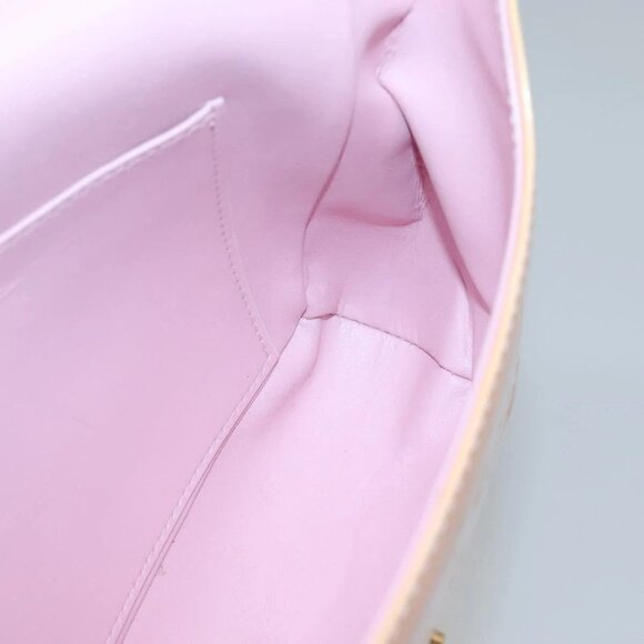 LOUIS VUITTON Vernis Thompson Street Bag Marshmallow Pink M91070 LV Auth ar13532 - Picture 10 of 16